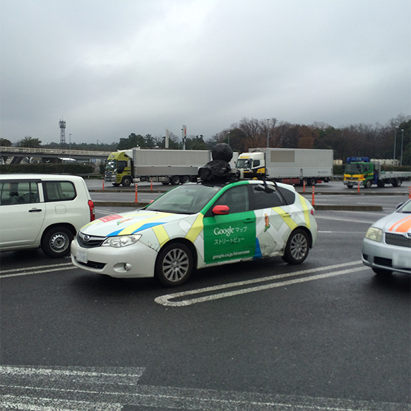 google_streetview巡回車